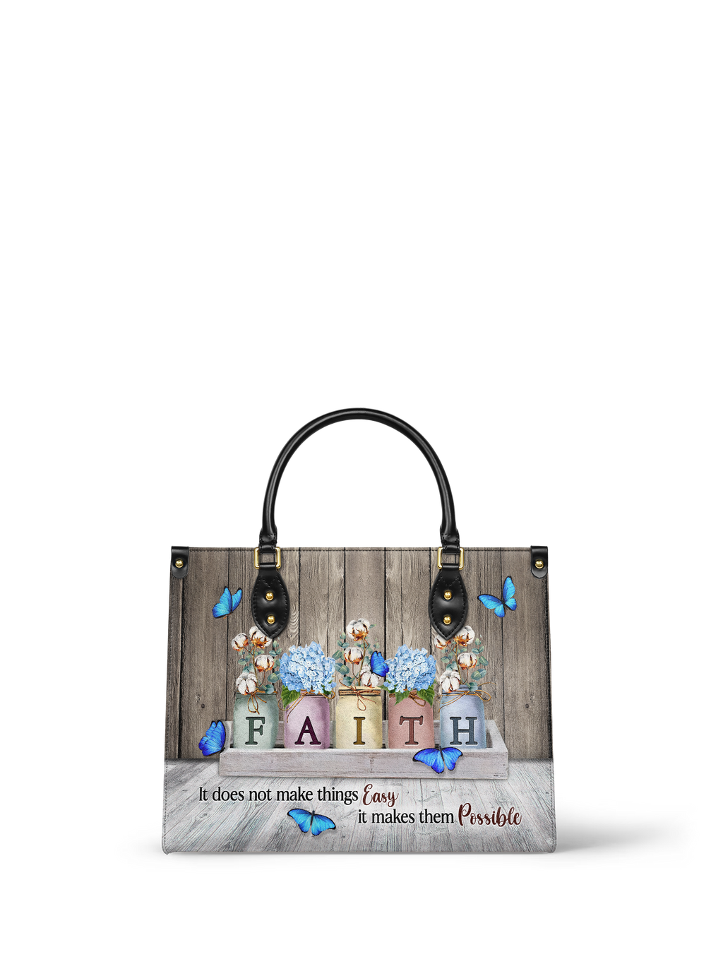 "Faith" Leather Handbag