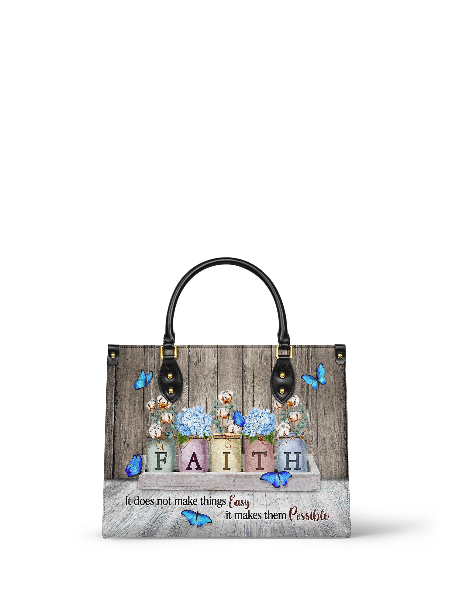 "Faith" Leather Handbag