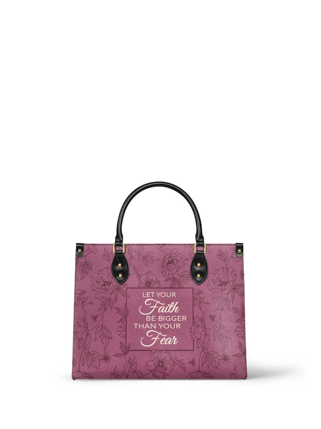 "Flourish" Leather Handbag