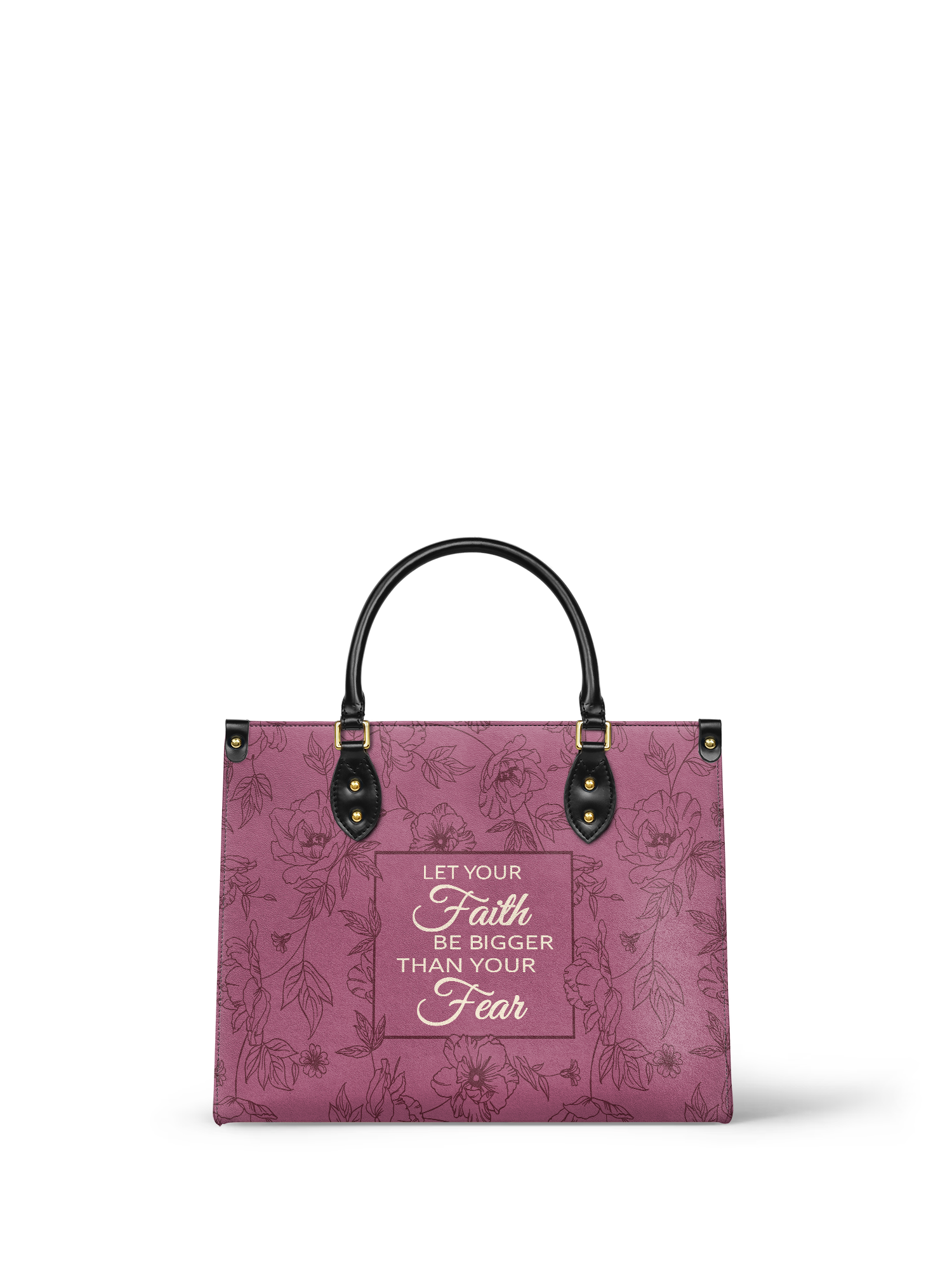 "Flourish" Leather Handbag