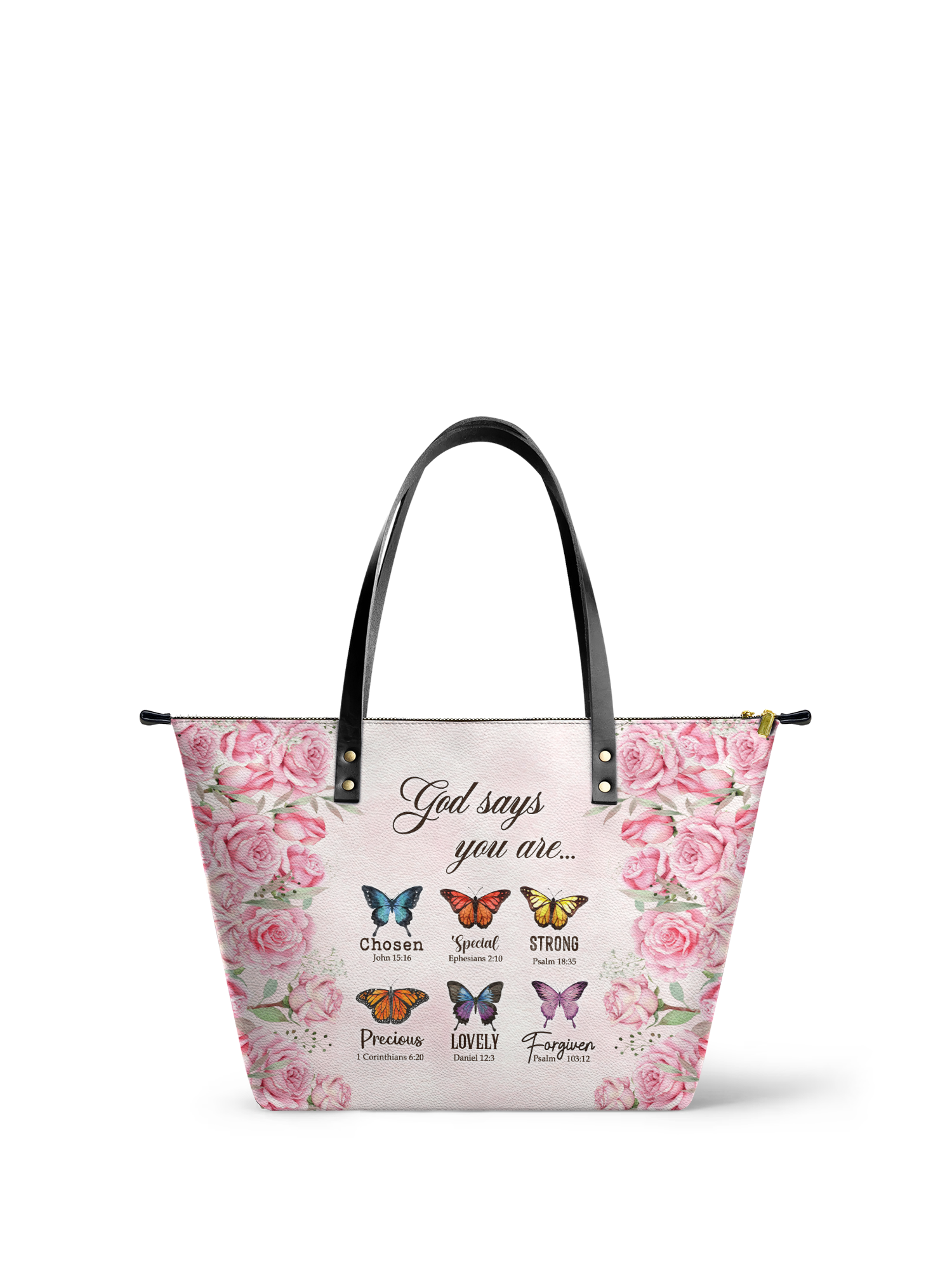 "Flutter" Leather Tote Bag