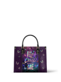 "Limitless" - Philippians 4:13 Leather Handbag
