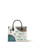 "Poise" - 2 Timothy 1:7 Leather Handbag