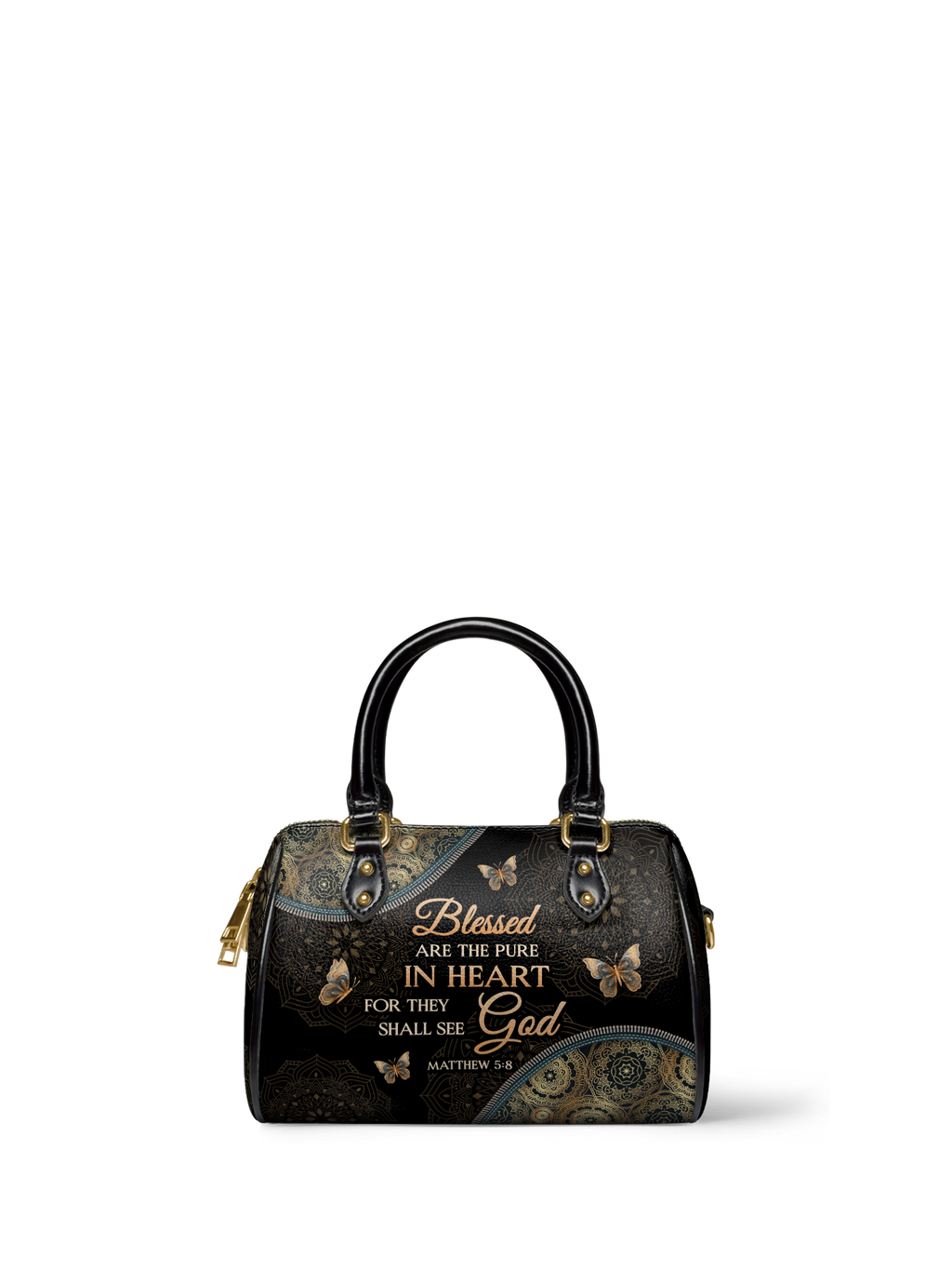 "Pure" - Matthew 5:8 Mini Satchel