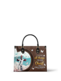 "Rise" - Philippians 4:13 Leather Handbag