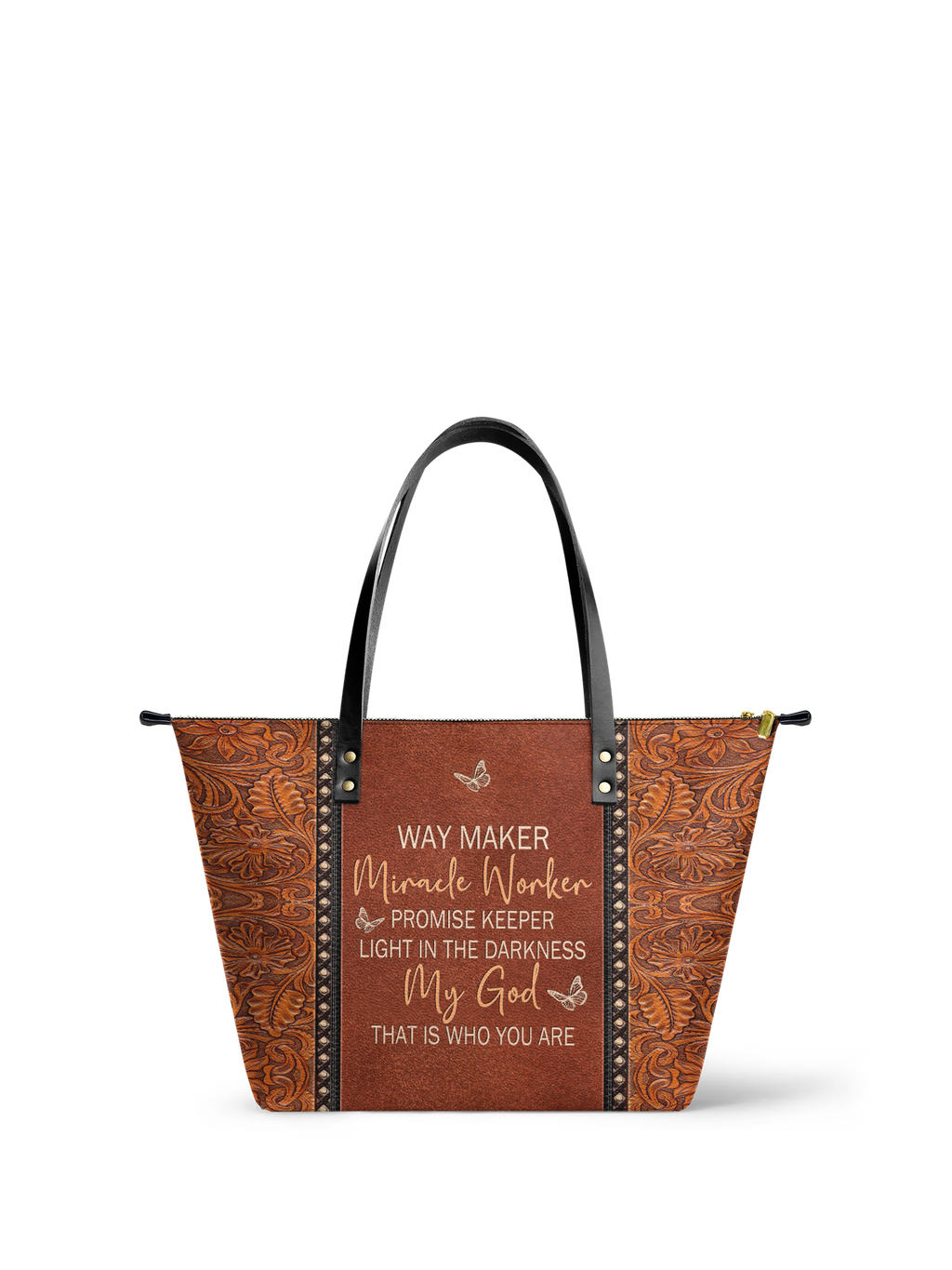 "Waymaker" Leather Tote Bag