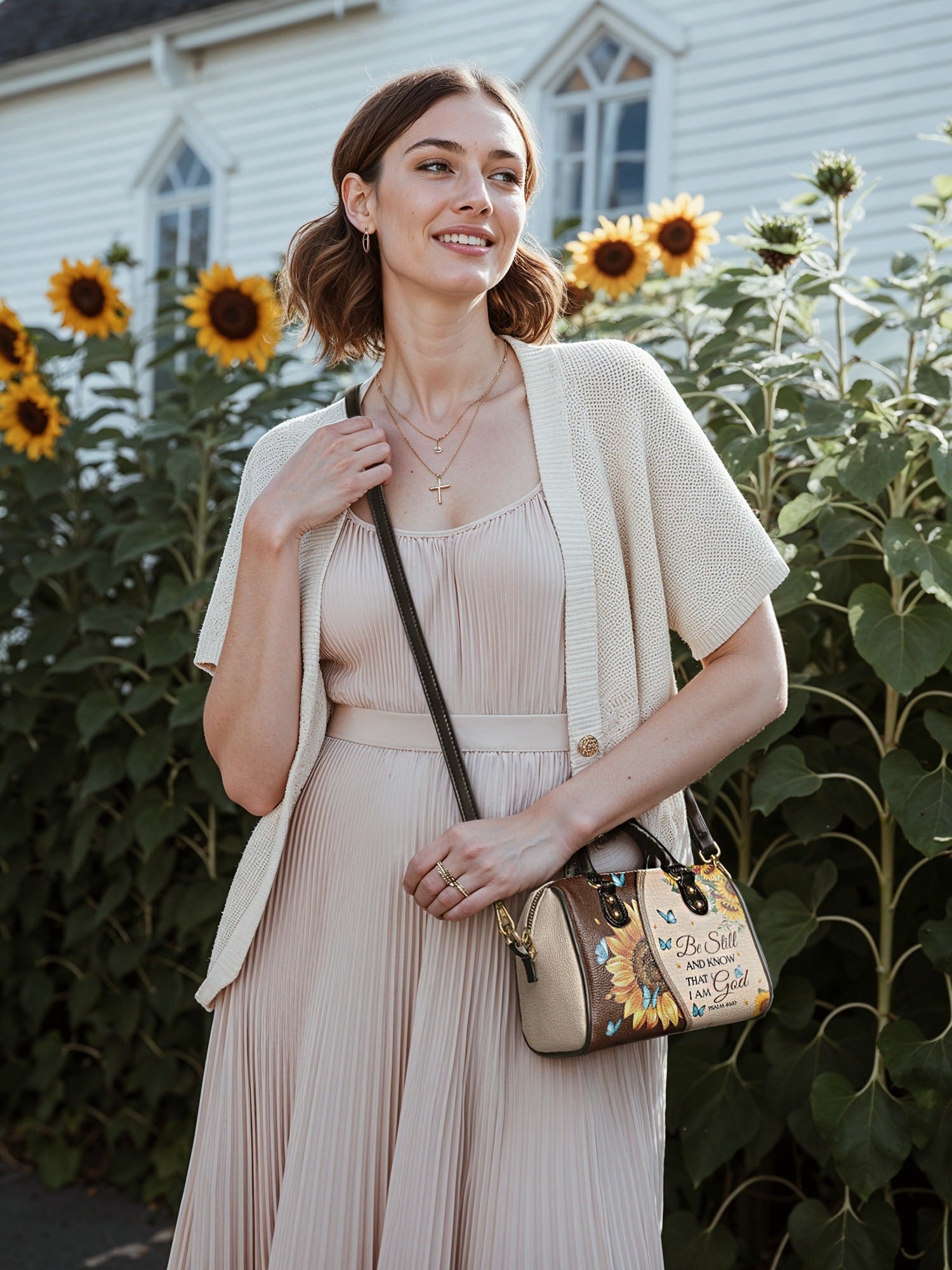 "Presence" - Psalm 46:10 Mini Satchel