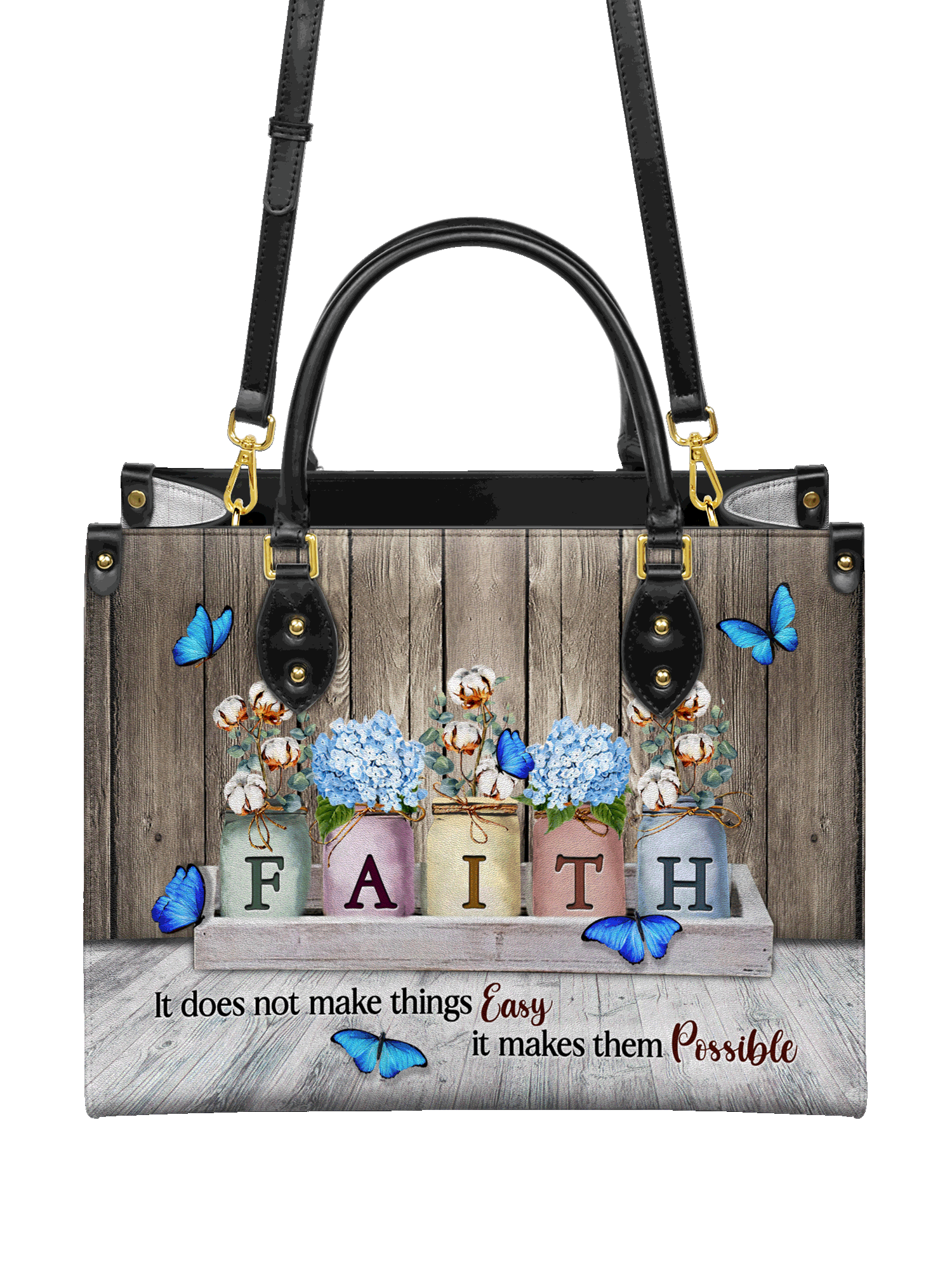 "Faith" Leather Handbag