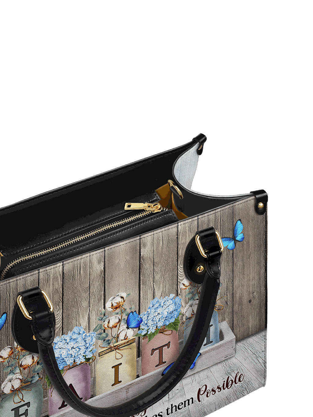 "Faith" Leather Handbag