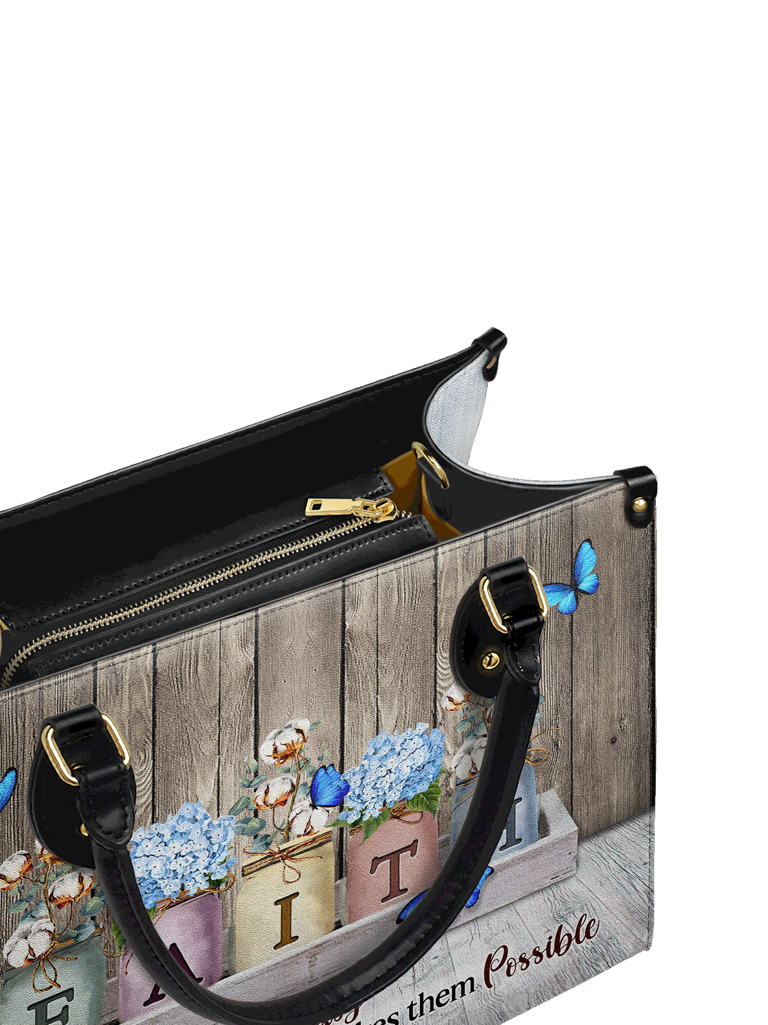 "Faith" Leather Handbag