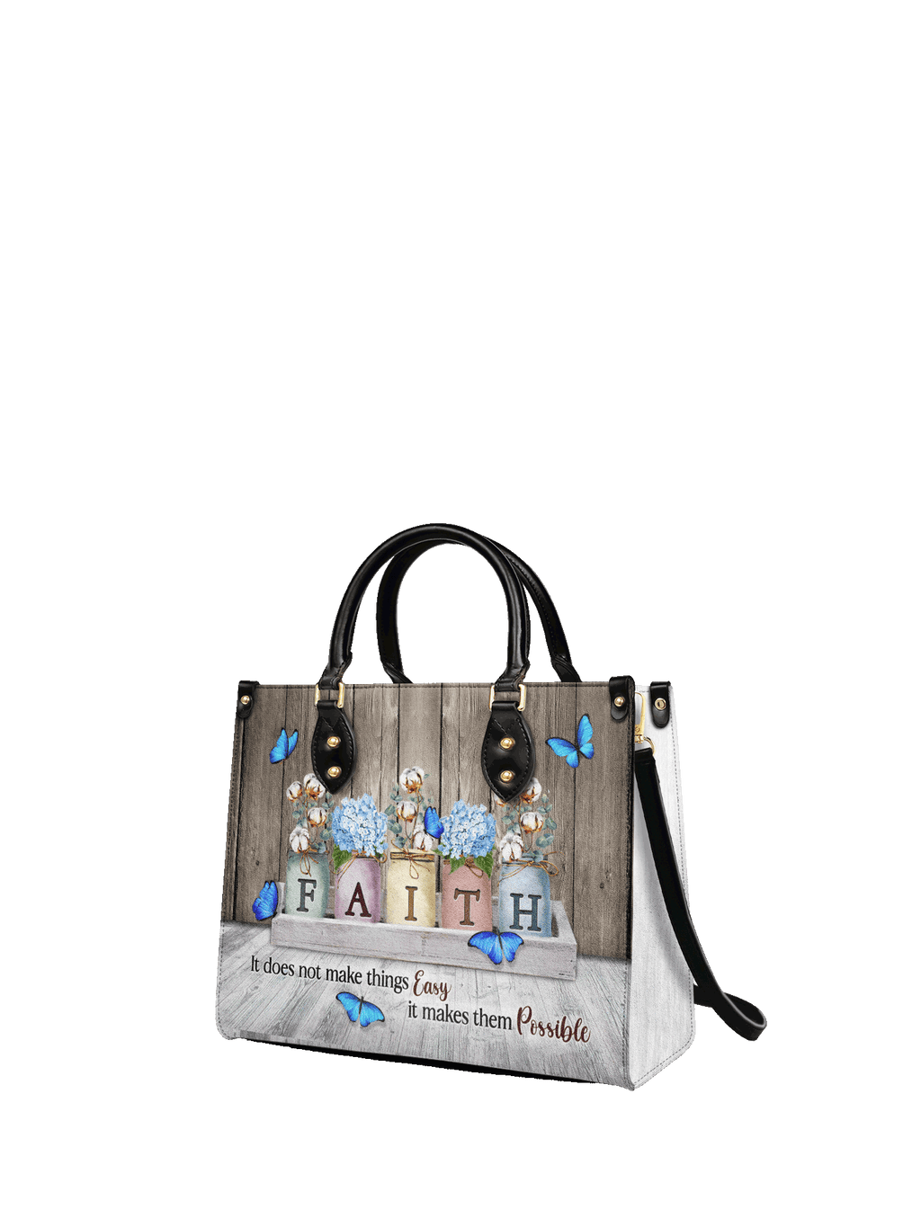 "Faith" Leather Handbag