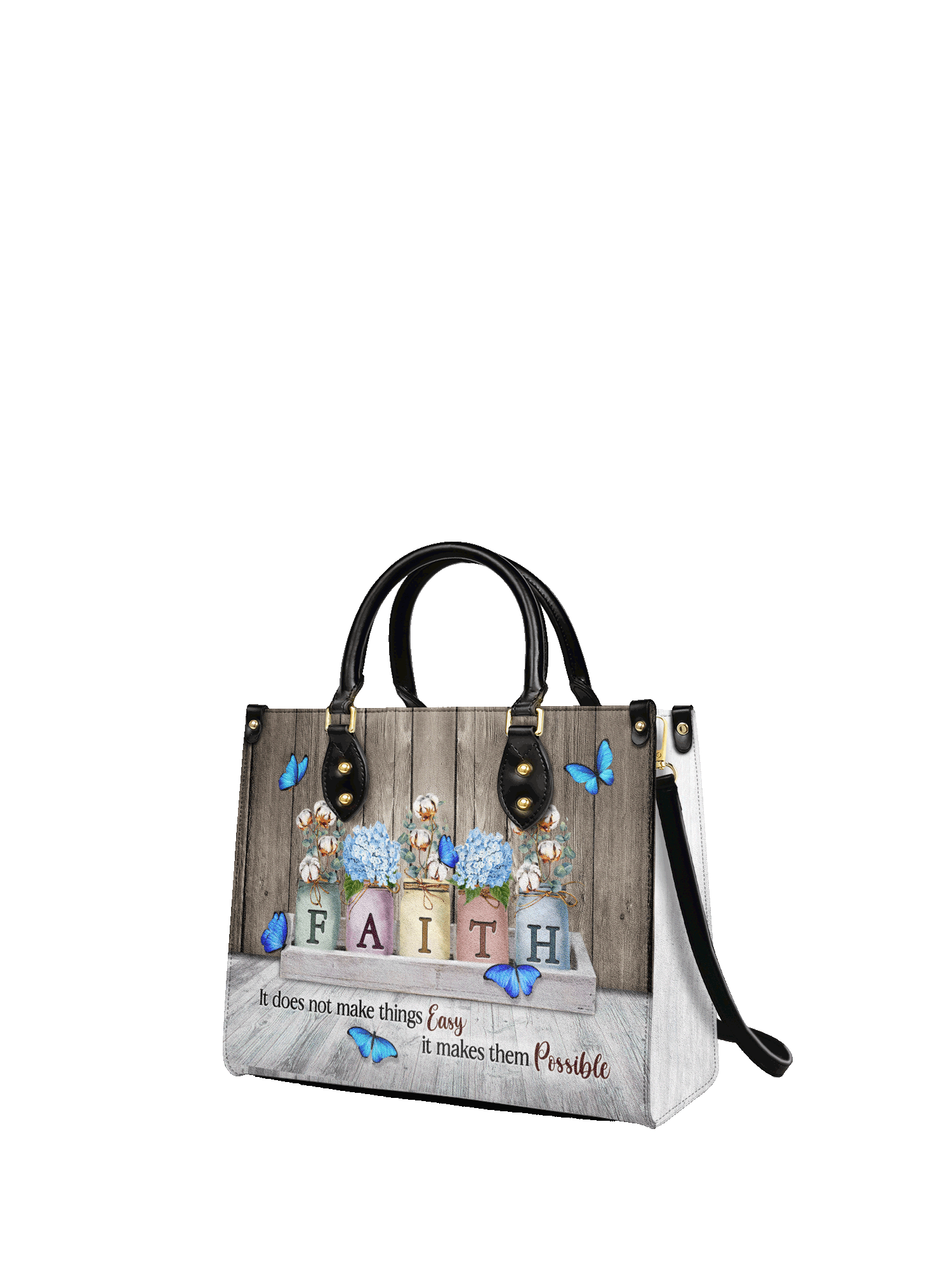 "Faith" Leather Handbag