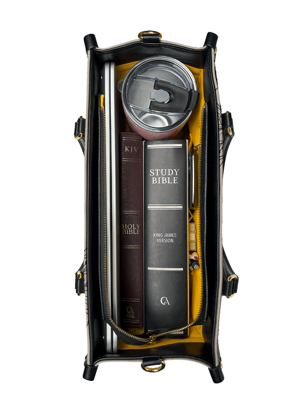 "Complete" - Isaiah 53:5 Leather Handbag