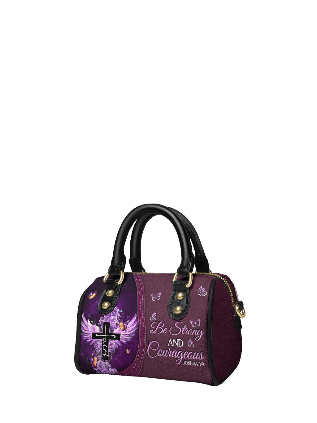 "Courage" - Joshua 1:9 Mini Satchel