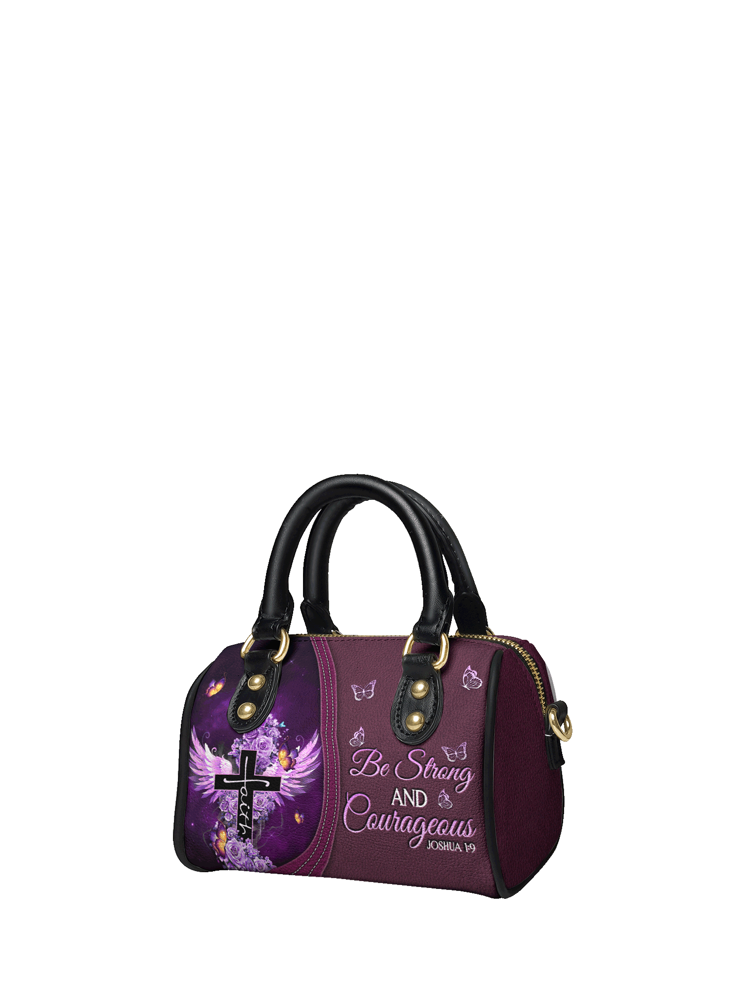 "Courage" - Joshua 1:9 Mini Satchel