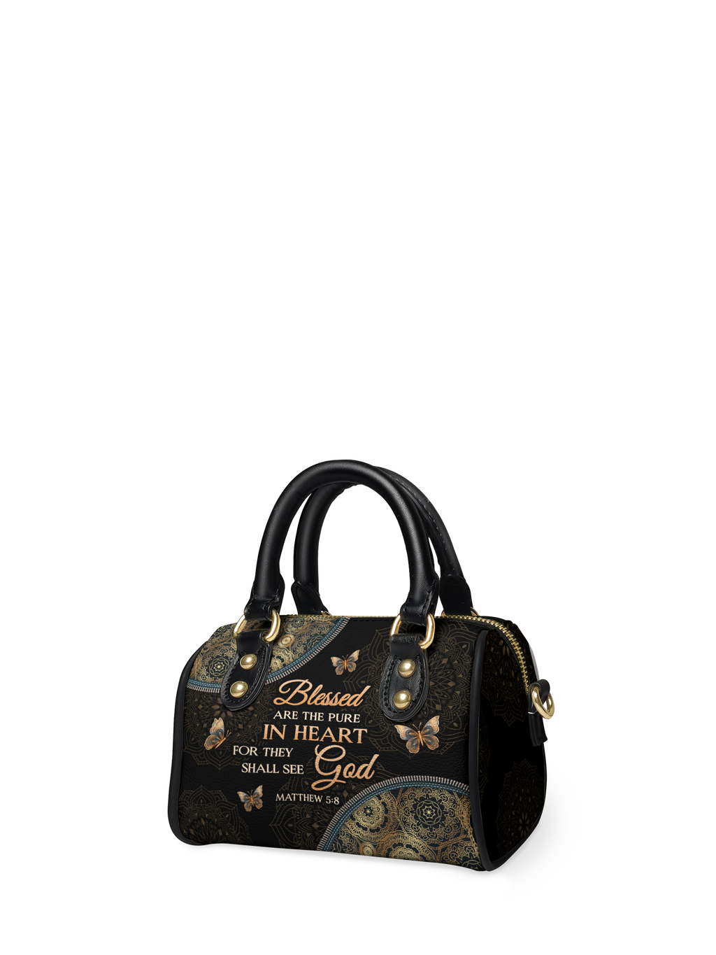 "Pure" - Matthew 5:8 Mini Satchel