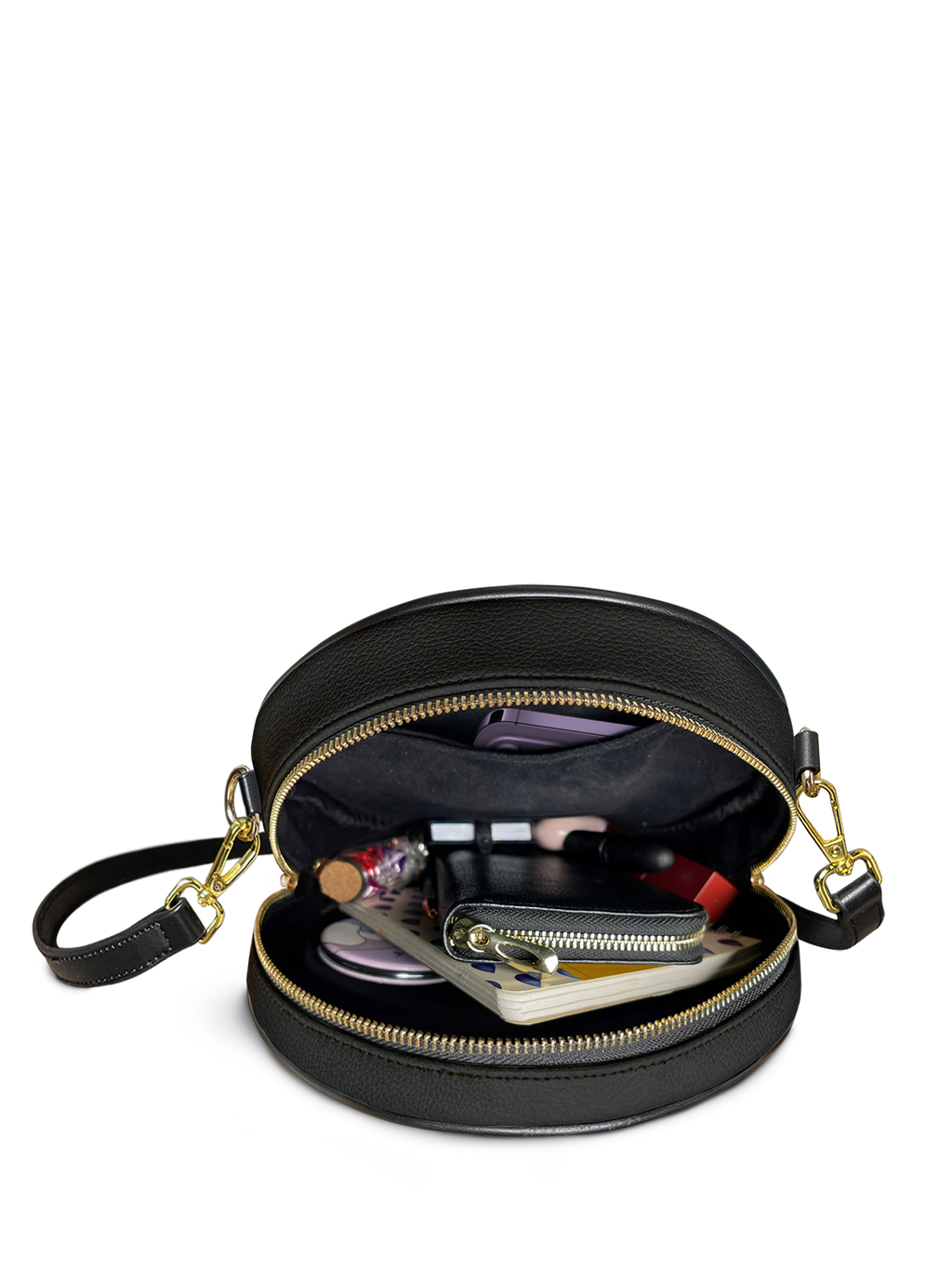 "Anchor" - Romans 8:31 Circle Crossbody Bag