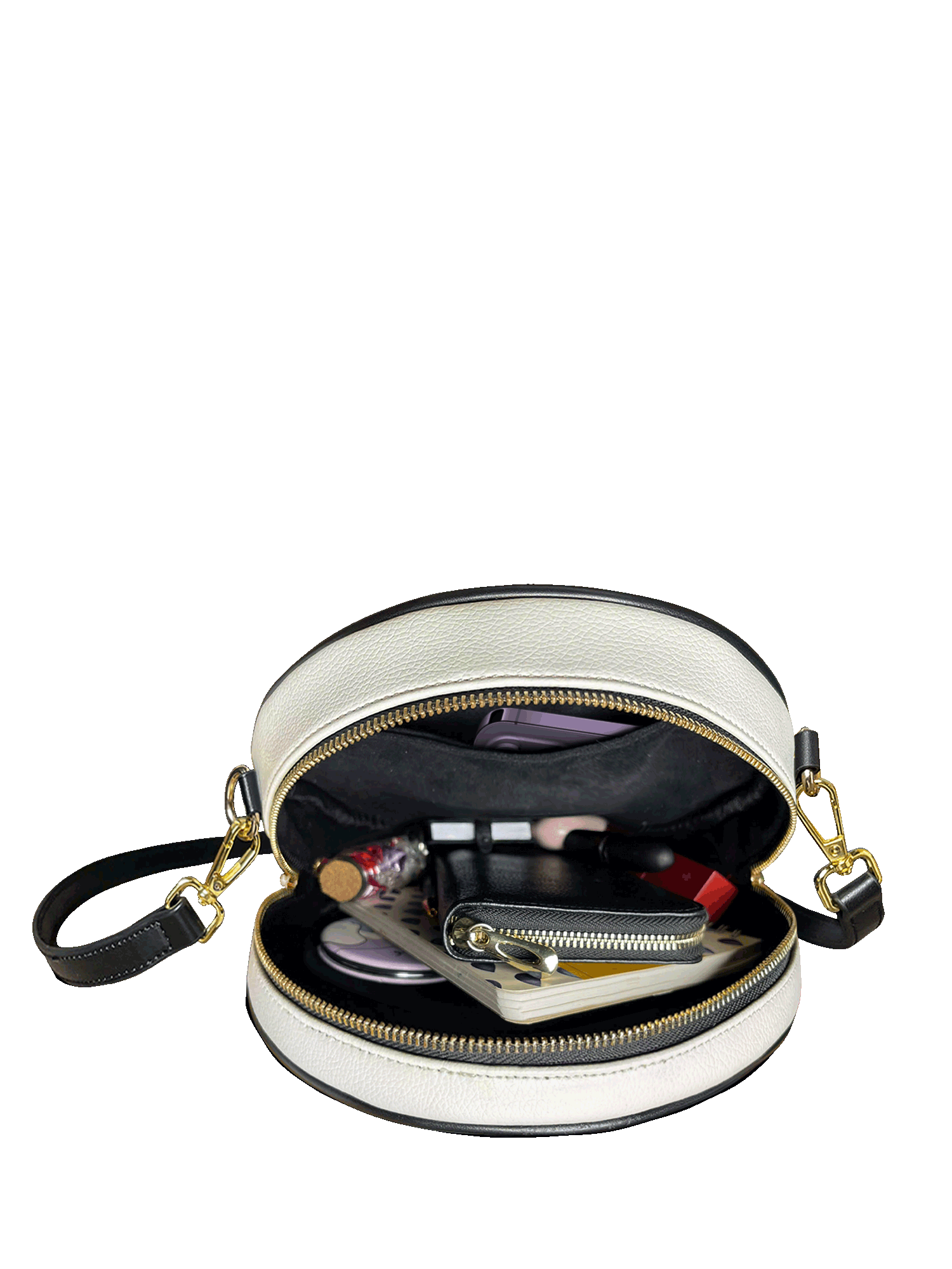 "Melody" - Psalm 118:14 Circle Crossbody Bag