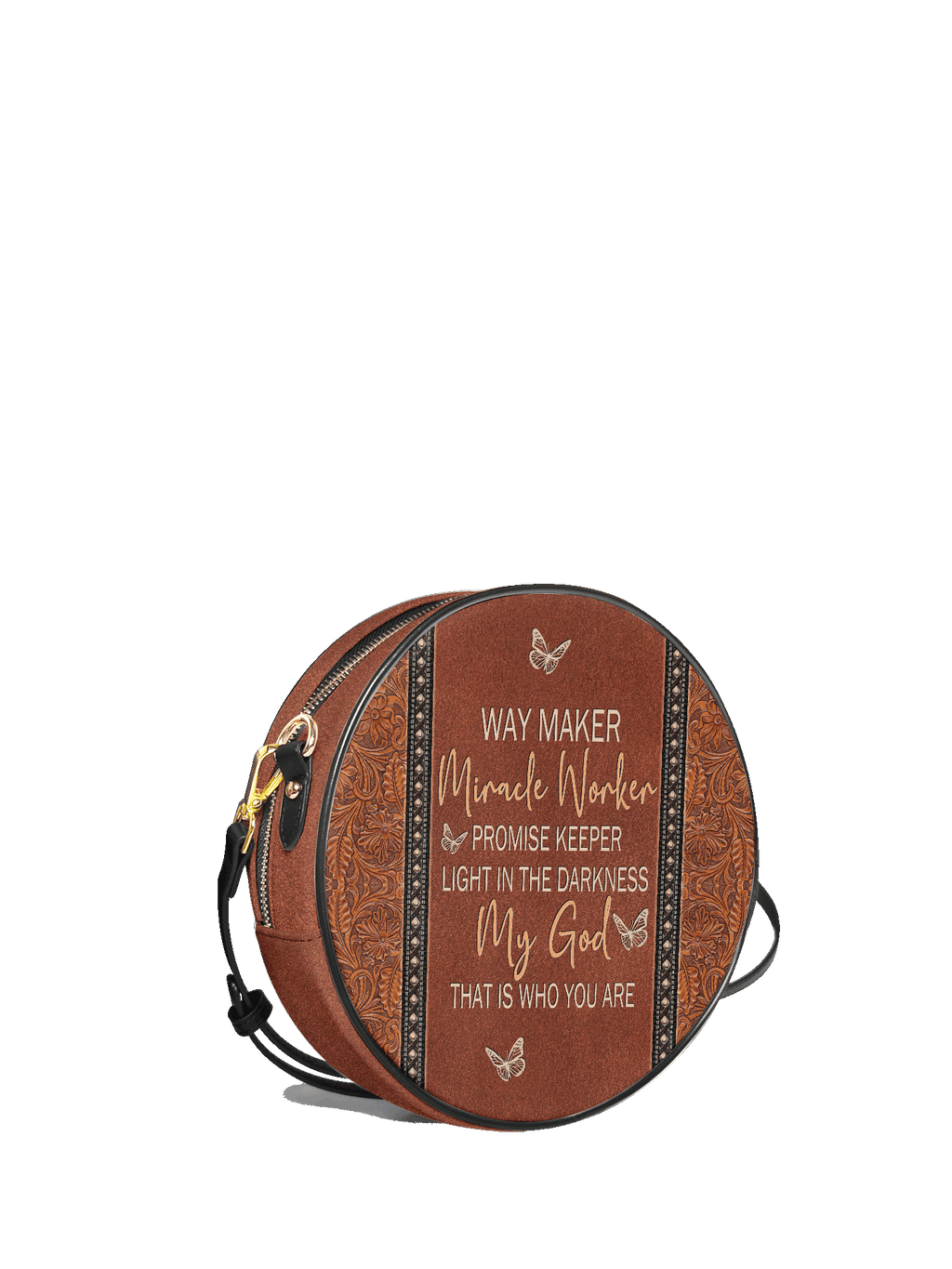 "Waymaker" Circle Crossbody Bag