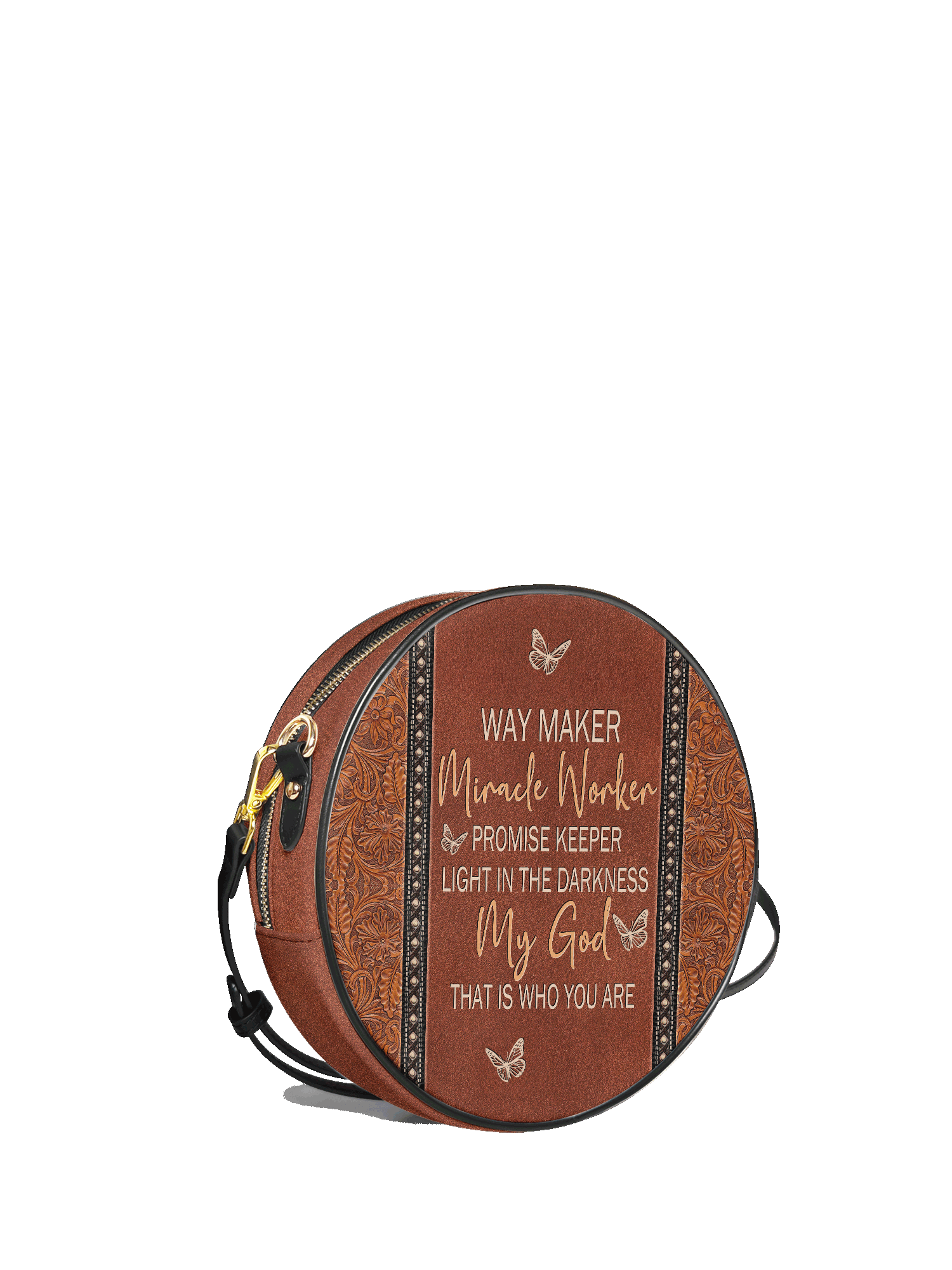 "Waymaker" Circle Crossbody Bag