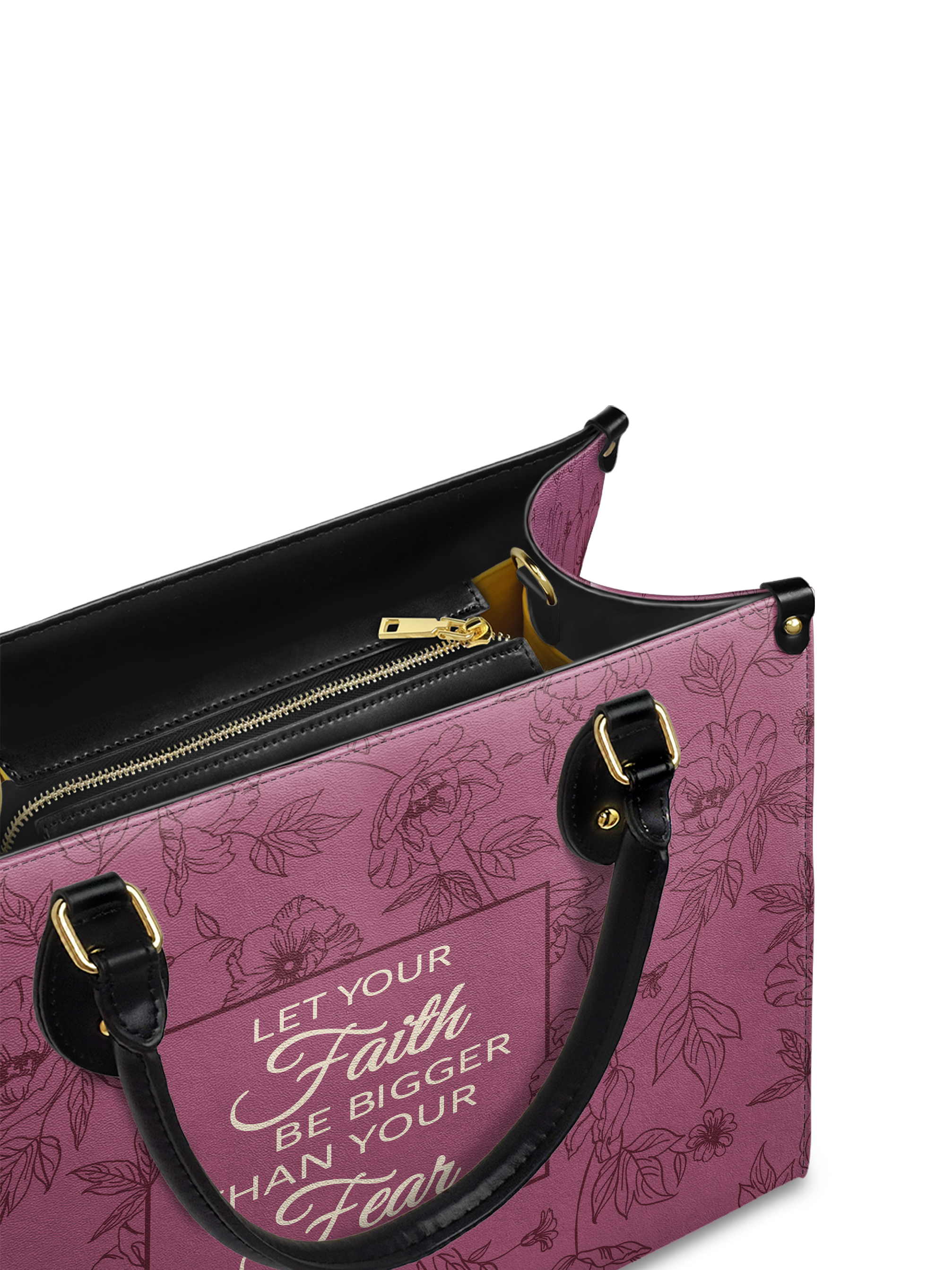 "Flourish" Leather Handbag