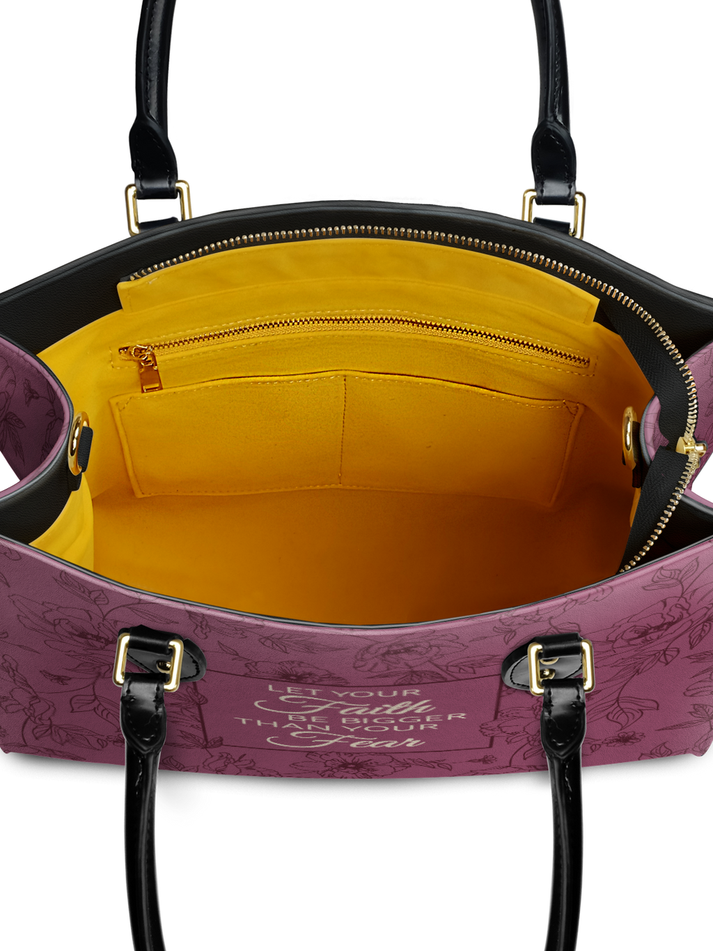 "Flourish" Leather Handbag