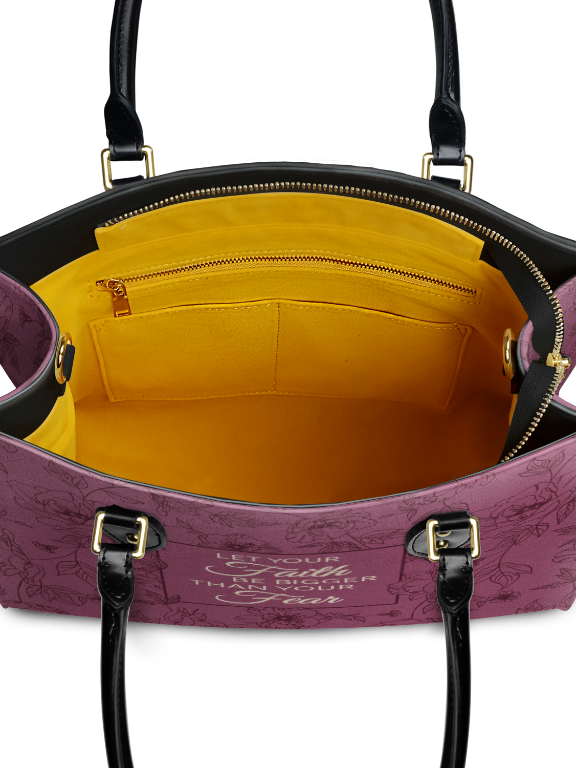 "Flourish" Leather Handbag