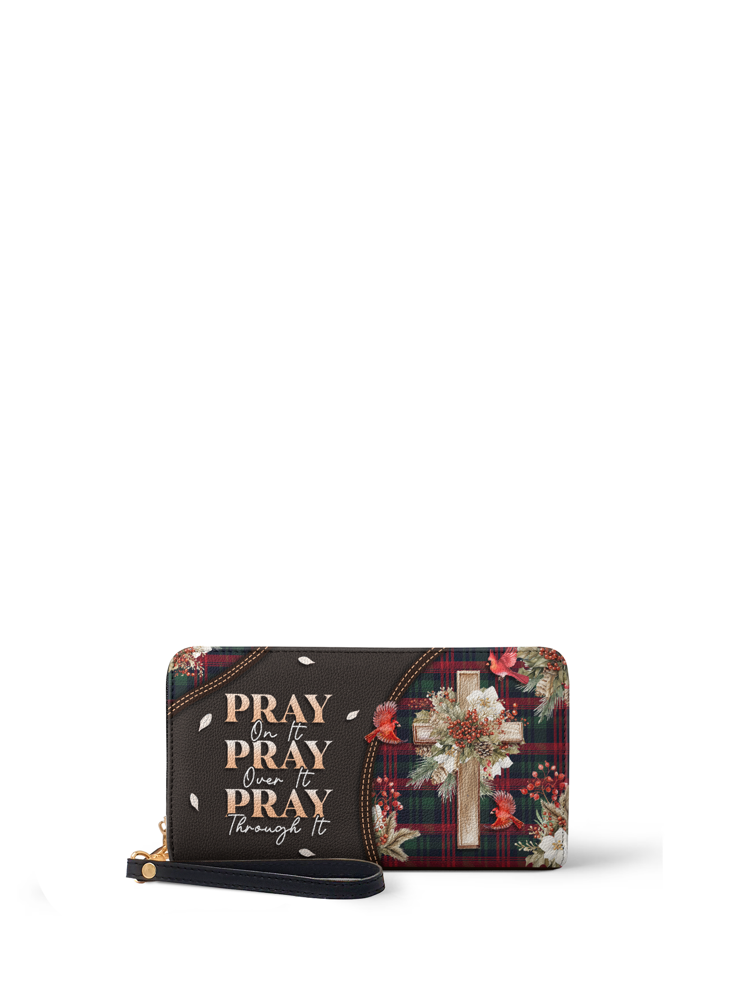 Pray Leather Wallet