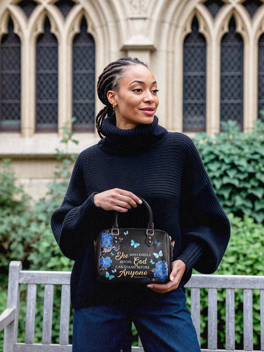 "Anchor" - Romans 8:31 Mini Satchel