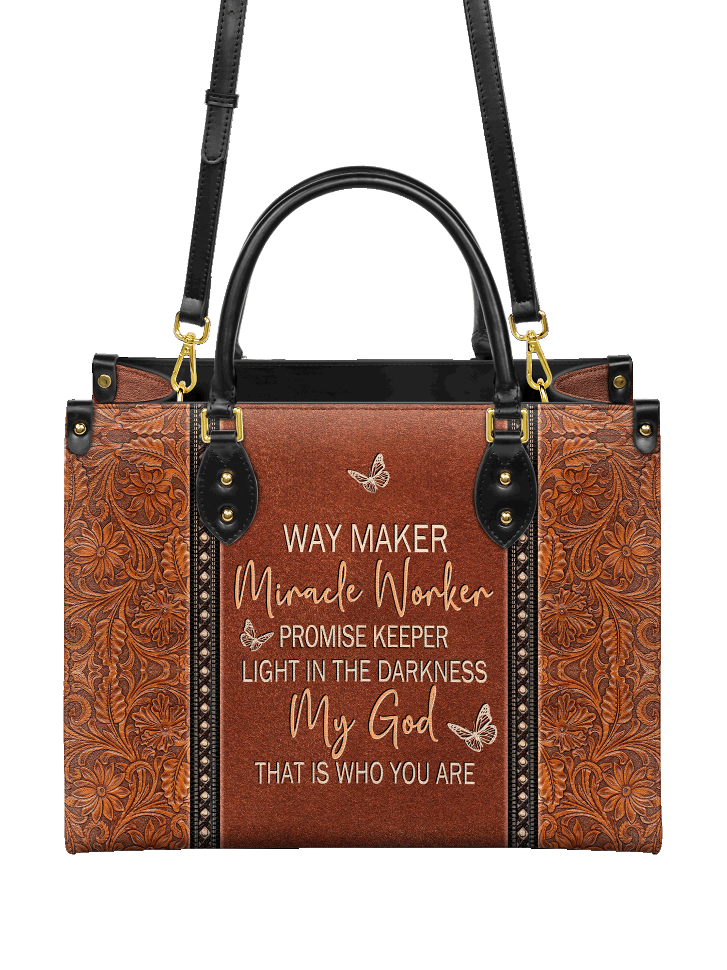 "Waymaker" Leather Handbag