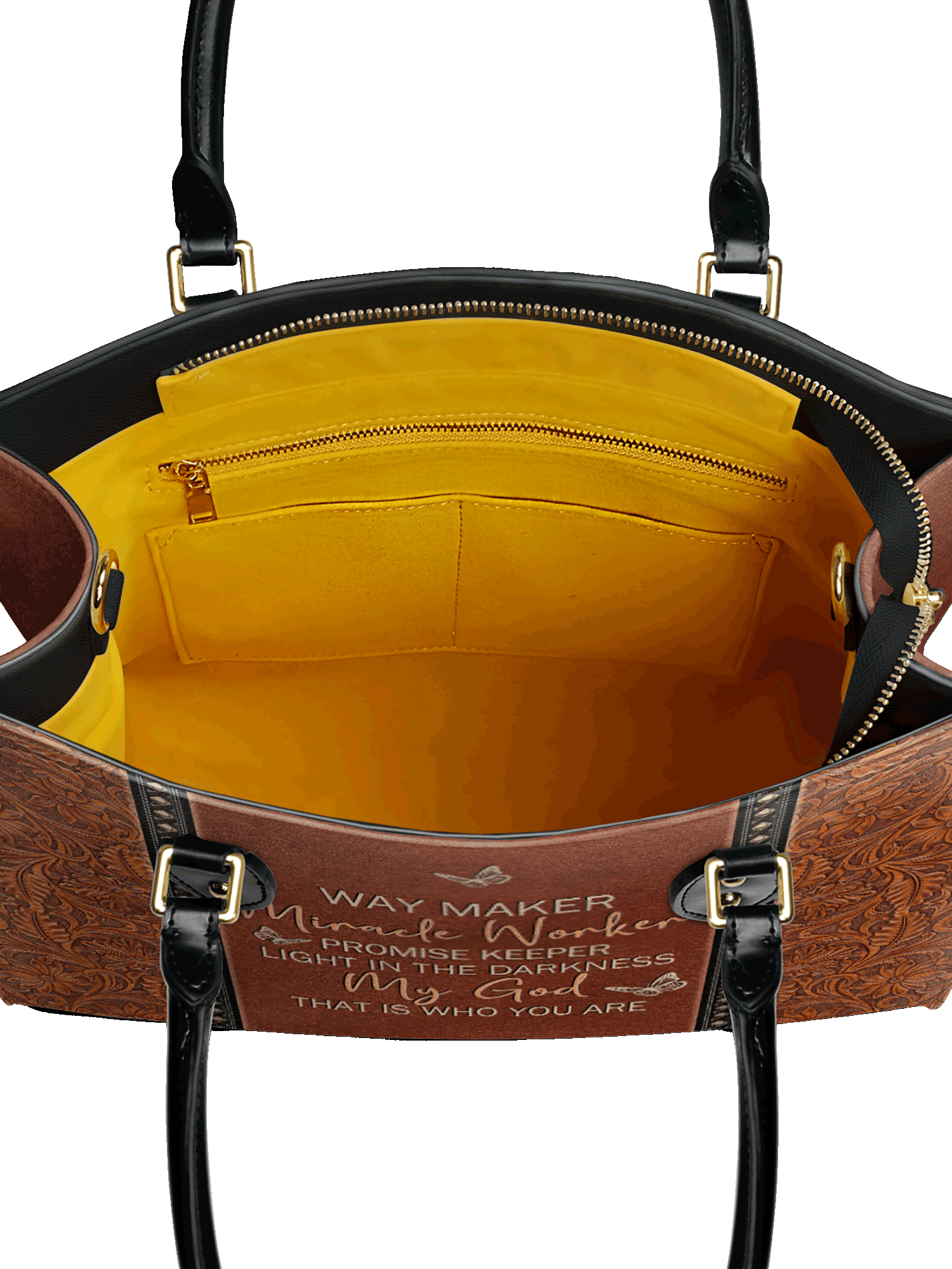 "Waymaker" Leather Handbag